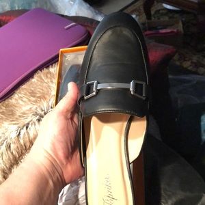 Brand new mule loafer flats